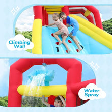 ELEMARA XL Inflatable Water Slides Blue