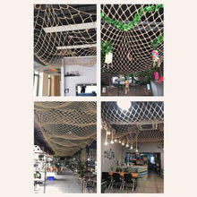 Jute Hemp Rope Nets,Hemp Rope Climbing Net,Kids Safety Net Rope,Balcony Stairs Garden Protection Net Ceiling Hanging Bridge Decorative Hemp Rope，Rope Thickness 12mm Mesh 12cm(Size:8x12m)
