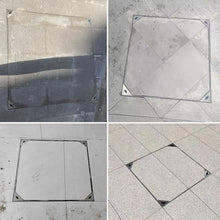 LWJQRSP Stainless Steel Manhole Cover & e - 300x300 500x500 650x500 900x600 mm for Patios Gardens Schools - Heavy-Duty Septic Pit Lid Weather-Resistant