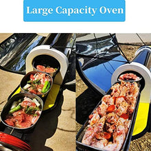 Dntum Solar Powered Grill,Solar Cooker,Field Vacuum Tube Grill,Smokeless Environmental Protection BBQ Grill Indoor Outdoor,The Temperature Can Reach 120-330 Degrees Celsius