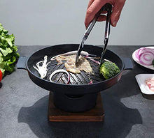 Portable Household Wooden Rack Stove Barbecue Grill for 2 for Indoor Outdoor Kitchen Tool