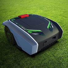 FresQa Fully Automatic Intelligent Lawn Mower, high-Efficiency Trimming Mobile Phone, Path Planning, Courtyard Garden Lawn Robot,Orange