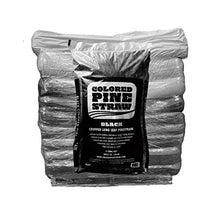 Colored Pine Straw Longleaf Pine Straw Mulch Black 50 Bags per Pallet 1,250 Sq. Ft.