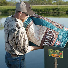 Texas Hunter Products Directional Fish Feeder 175 lb Capacity Hunter Green