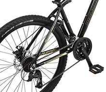 Mongoose Montana Sport Mountain Bike 21-Speed 27.5-Inch Wheels 15-Inch Frame Black