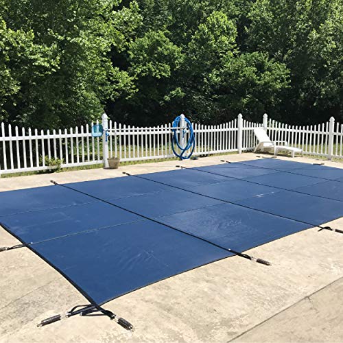 WaterWarden Premium Pool Safety Cover 30’ x 50’ Blue Mesh