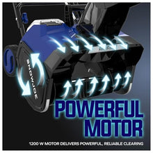 Snow Joe IONMAX 48V Cordless Electric Snow Blower Machine, 24V-X2-SB18-GO