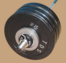 TDS 300 lb Olympic Weight Set with Bumper and Iron Plates