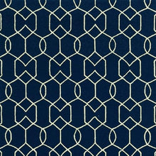 HomeRoots 8' x 11' Navy Blue Moroccan Indoor Outdoor Area Rug