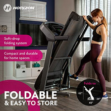 Horizon Fitness T202 Foldable Treadmill Black