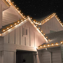 Set of 500 Holiday Lighting Outlet C9 LED Christmas Lights | Orange C9 LED Filament Lights | C9 Christmas Light Bulbs for Indoor & Outdoor Use | Traditional C9 LED Christmas Lights