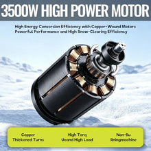 Electric Snow Removal Machine, 20 Inch Brushless Snow Blower. C