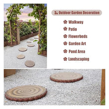 Garden Stepping Stone,Decorative Stone for Garden, Garden Stepping Stone, for Porch Walkways Pathways(32cm (12 5/8"))