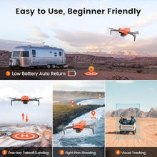 FIMI X8 MINI V2 4K Drone 3-Axis Gimbal Under 249g Orange