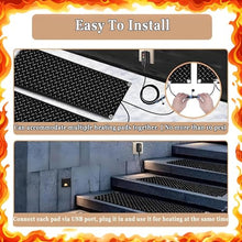 iumLeap Heated Snow Melting Mat, 600W Non-Slip Ice Melt Pad for Stairs Driveways, 30% Better Waterproof, 26% Thicker, 2in/H Melt Rate, 5pcs-10 * 48in (25.4 * 121.9cm)