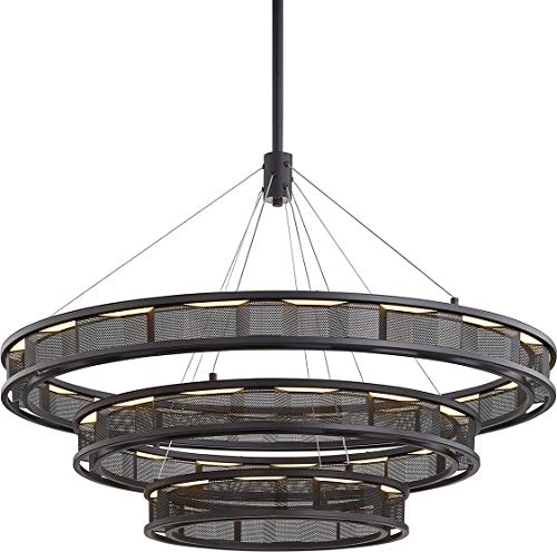 Troy Lighting F6866 Fuze Pendant, Modern Bronze