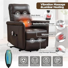 HTERWQEA Small Power Lift Recliner Chair with Massage & Heat