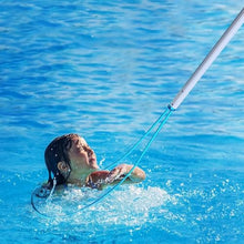 Oracra Pool Safety Hook Special Rescue Hook for Teaching Preserver, Telescopic Aluminum Rod Pool Pole Life Equipment, Commercial Safety Lifeguard Replacement Poles(500cm(16ft) Pole+Hook)