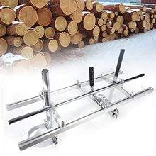 BCSRVCE Chainsaw Mill 14-36 Inch Chainsaws Mill Planking Milling Mobile Saw Mill for Chainsaw Cutting Thickness 5-33 cm Wood Chainsaw Accessories Tools