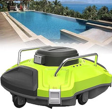 KANGJIEM Automatic Pool Vacuum, Cordless Robotic Pool Cleaner, Smart Pool Vacuum with 120 Mins Maximum Runtime, Dual-Motor, Self-Parking, for Above/In Ground Flat Pool Up to 1000 Sq Ft