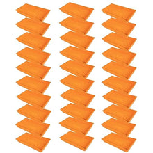 SUNPACK 10" x 20" Mega Plastic Seed Starting Tray, Orange, 2.5" (Pack of 30) - No Drainage Holes, Ideal for Greenhouses or Indoor Gardening - Made of Thick, Strong Plastic