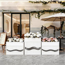 KEG801302 Flower Box Landscape Planter Box Flower Bed Partition Planting Trough Garden