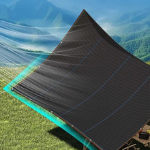 85% Shade Cloth with Grommets 11x14m, UV Resistant Outdoor Shade Netting, Tear-Proof Sun Shade Fabric for Gazebo, Plants, Balcony, Greenhouse Use