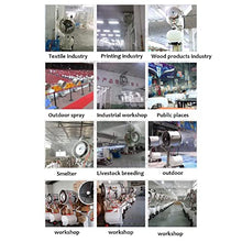 NYTFHMS Cooling Fan Large Cool Standing Oscillating Misting Fan, Commercial Fan, Industrial Fan, Standing Fans, Portable Cooling Fan, Shop Fans, for Cooling Outdoor 550W Oscillation F
