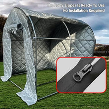 ZFUCMAYL Garden Greenhouse Cover,Thickened Plant Space Covers Quilt,Portable Shed with Roll Up Zipper Door,Suitable for Outdoor Plants,Only Includes Quilt(500x300x200cm)