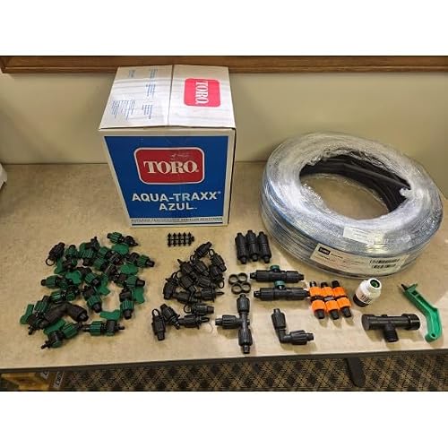 Farm Plastic Supply - Garden Irrigation Kit - Garden Irrigation System, Drip Irrigation Kit, Drip Irrigation Kit, Irrigation Kit, Garden Kit, Irrigation System (2,000 Sq/Ft Garden Irrigation Kit)