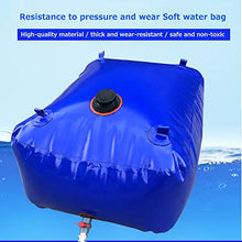CUTPOIY Foldable Water Storage Tank Portable Rain Barrel, Durable PVC Water Storage Container Water Tank Water Bag, Large Outdoor Gardening Water Storage Bag with Faucet, Emergen, 1000L(264gal)