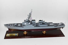 Squadron Nostalgia LLC USS Arleigh Burke (DDG-51) Scale Model Mahogany Multicolor