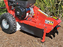 13.5HP Gas Powered Walk Behind Stump Grinder Wood Cutter XR2100 420CC Engine and 9 Teeth