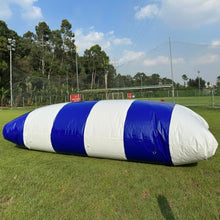 YXJKKL Inflatable Water Catapult Blob Lake Jumping Pillow White+Blue