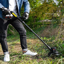 5.9-9.8-inch 80V Cordless String Trimmer (Attachment Capable) Household Small Portable Rechargeable Weeder Battery Included Charger Included