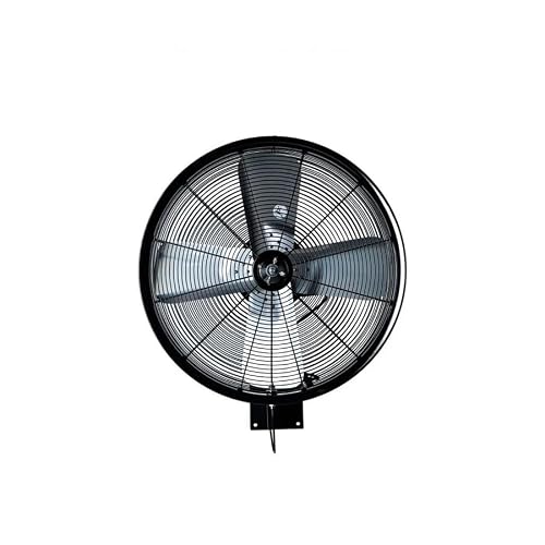 MCS Products 24" Oscillating Misting Fan With 5 Nozzle Mist Hub - Black