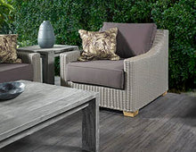 Padma's Plantation Nautilus Outdoor Lounge Chair 34 x 37 x 37 in Kubu Grey