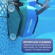 Aqua Select Meridian 5 Robotic Pool Cleaner for Inground & Above Ground Pools | Focus Flow Cleaning Technology | Cleans Floors Walls & Waterline | Top-Load Filter Cartridge | 60 Ft Swivel Cord