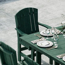 Wildridge® Heritage 44”x72” Dining Table Set, Turf Green - Outdoor All-Weather Poly Dining Furniture for Patio, Porch, Deck