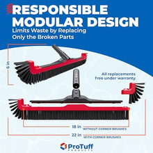 ProTuff Products Pool Brushes Red
