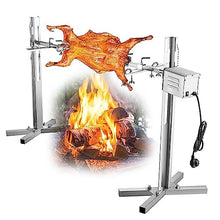 Eiwitany Outdoor Electric Roasting Machine, Automatic Full Rotation, Fits Hog, Lamb, Pig and Various Poultry for Barbecue Use
