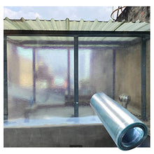 PHLEPS Clear Acrylic Plastic Sheet Polycarbonate Roofing Sheet - Outdoor Greenhouse Covering - Strong Impact and Shatterproof - All-Weather - Easy to Bend & Cut - Canopy Awning Covering(1x20m)