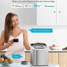 TEDILUVI Smart Ice Makers, Portable Countertop Maker Machine with Self-Cleaning 6 Mins 9 26lbs/24Hrs