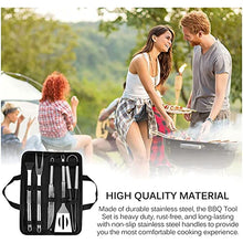 Feilx BBQ Grill Accessories, Grill Utensils Set, 26PcsStainless Steel BBQ Tools Set for Men & Women Grilling Accessories Camping Backyard Barbecue