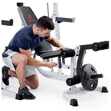 MARCY Pro Smith Cage Home Gym System White