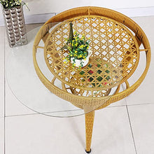 HDDNMLOH Round Tempered Glass Table Top for Outdoor Patio Furniture 40cm 50cm 60cm 80cm Transparent Black/Brown Rounded Edge Ideal for Kitchen Dining or Coffee Tables