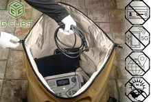 Xtreme Sight Line ~ G CUBƎ 450 + G SØLAR 180 Faraday Bag for Large Generators and Solar Panels ~ Protects Against EMP/CME/EMF/RF ~ Diamond Form Farday Lined Interior ~ OD Green
