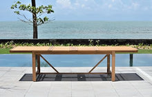 Amazonia Rectangular Extendable Patio Dining Set with 12 Chairs, 13-Piece Grey