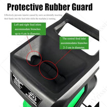 ShaiVrissian 2400w Wood Chipper Shredder for Branches up to 39mm +10mcable