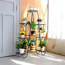 Metal Air Plant Stand Container Flower Pot Balcony Furniture Indoor